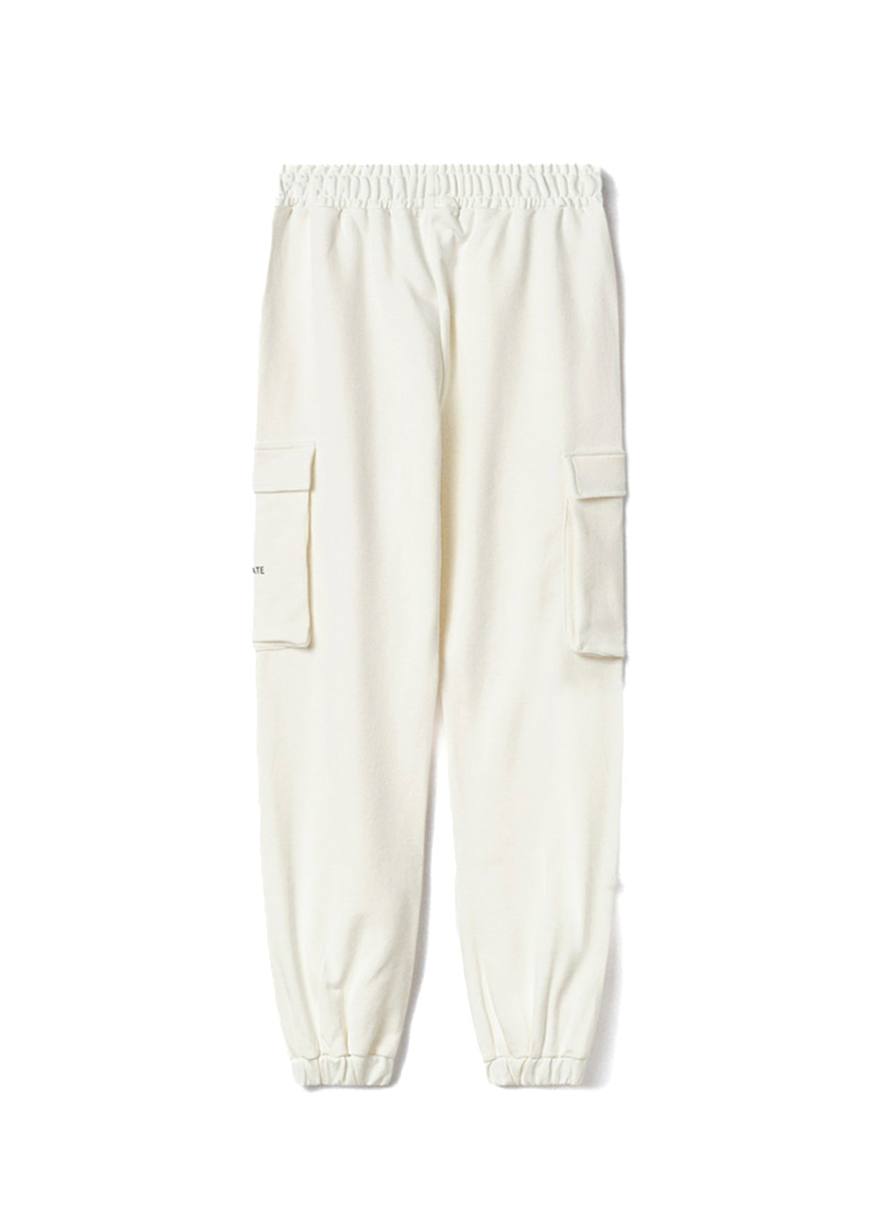 Hinnominate Kids Pantaloni Joggers Bianchi