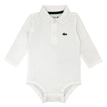 Lacoste Kids Body Polo Bianco con Logo Unisex
