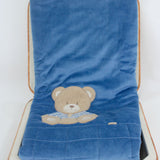 Marlù Coperta Bluette/Cammello per Neonati