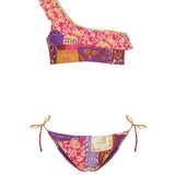 F**K Kids Costume Monospalla Fantasia per Bambine