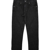 Vicolo Kids Pantaloni Denim Neri Straight per Bambine
