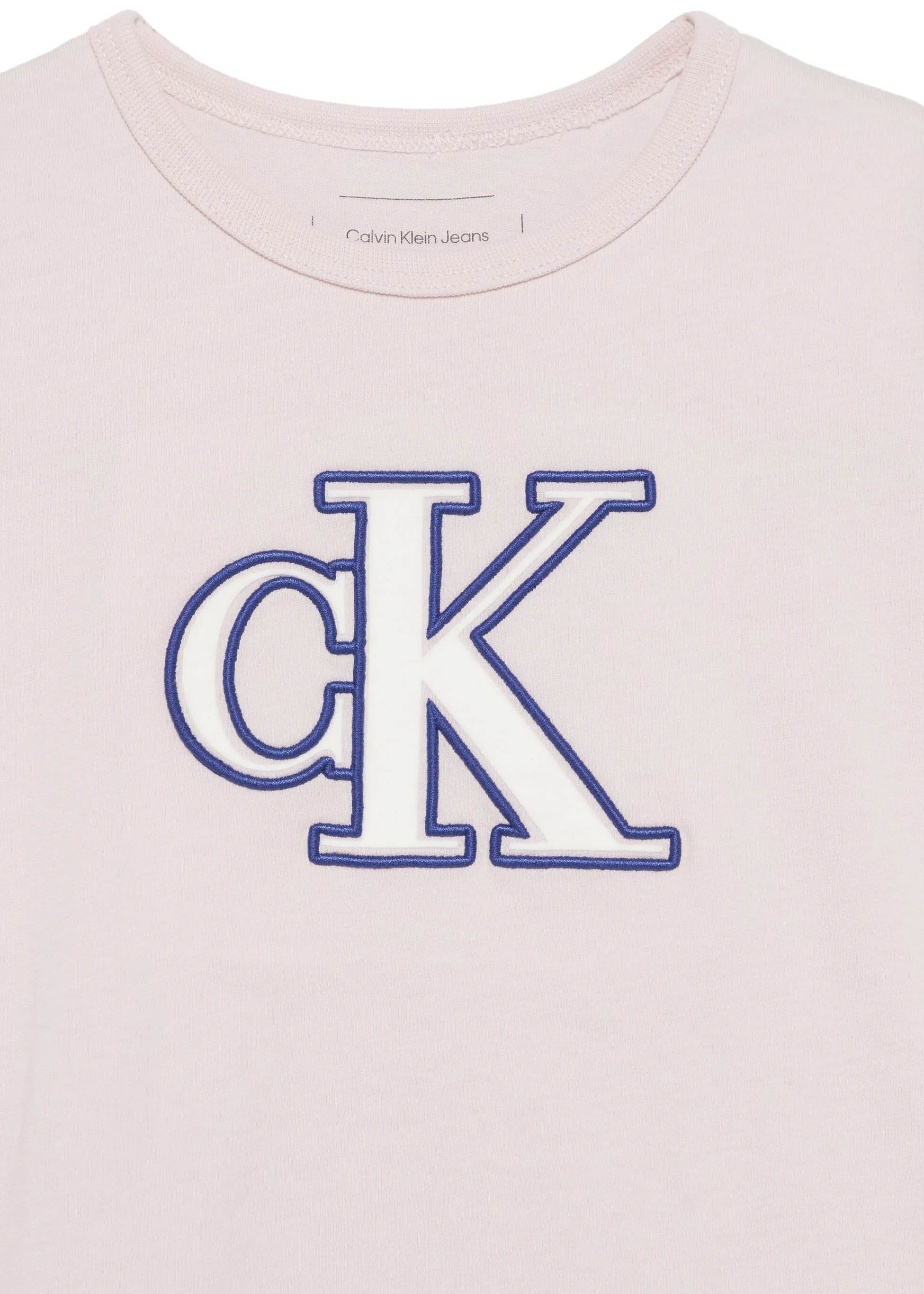 Calvin Klein Kids T-shirt Rosa con CK per Bambine