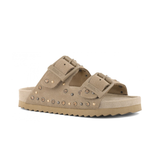 Colors of California Kids Sandalo Fango Scamosciato Doppia Fascia per Bambini