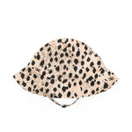 Elisabetta Franchi La Mia Bambina Cappello Pescatore con Motivo Animalier e Logo per Neonate