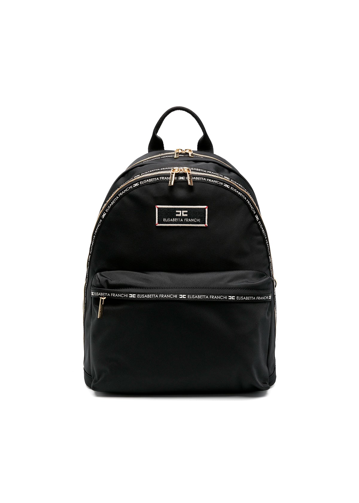 Elisabetta Franchi La Mia Bambina Zaino Nero con Logo
