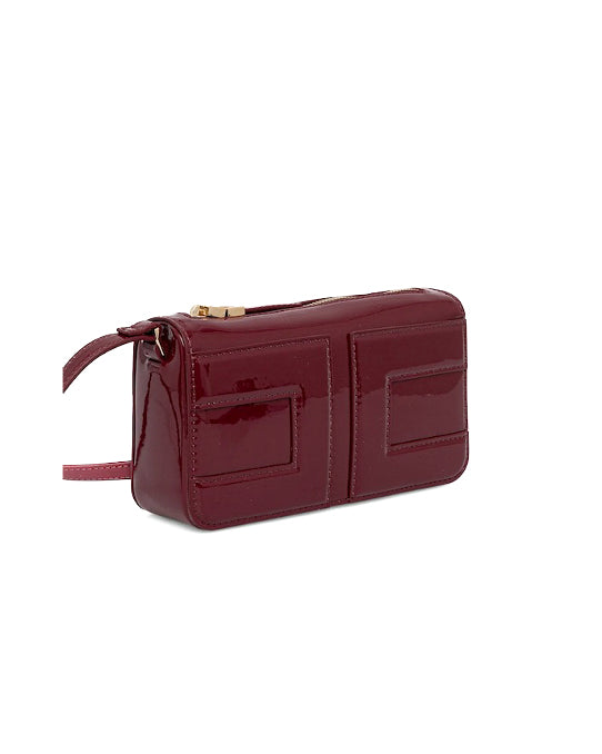 Elisabetta Franchi La Mia Bambina Borsa a Tracolla Cherry con Logo per Bambine