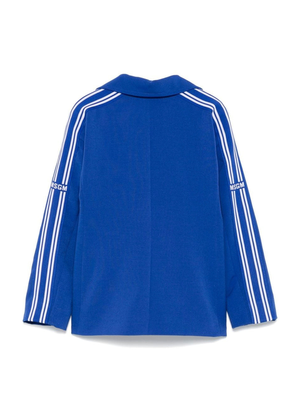 MSGM Kids Giacca Blazer Blu Royal per Bambine (retro)