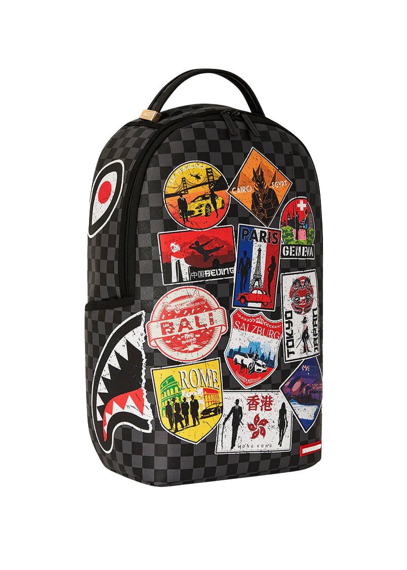 Sprayground Kids Zaino Global Mogul Interpol