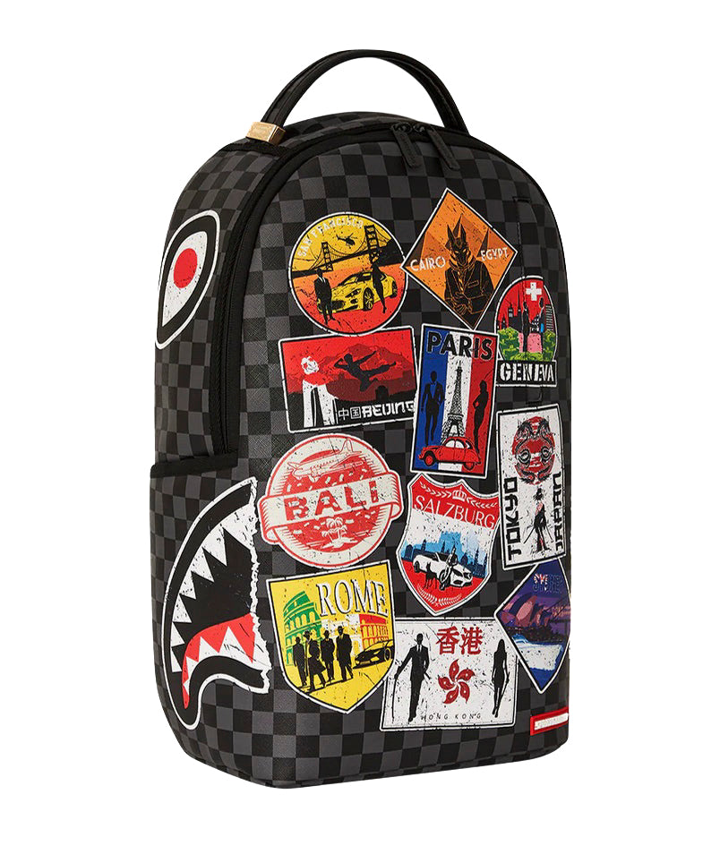 Sprayground Kids Zaino Global Mogul Interpol