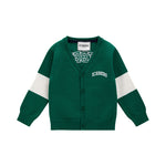 Iceberg Kids Cardigan Petrolio con Logo per Neonati