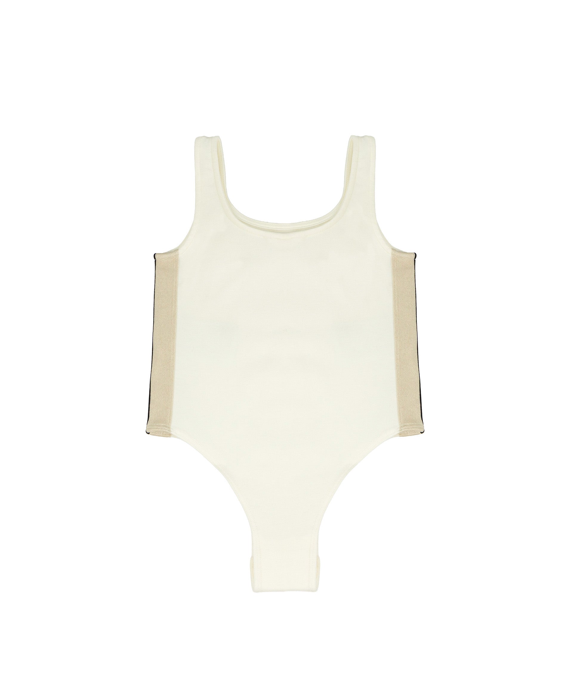 Palm Angels Kids Body Off-White con Logo per Bambine