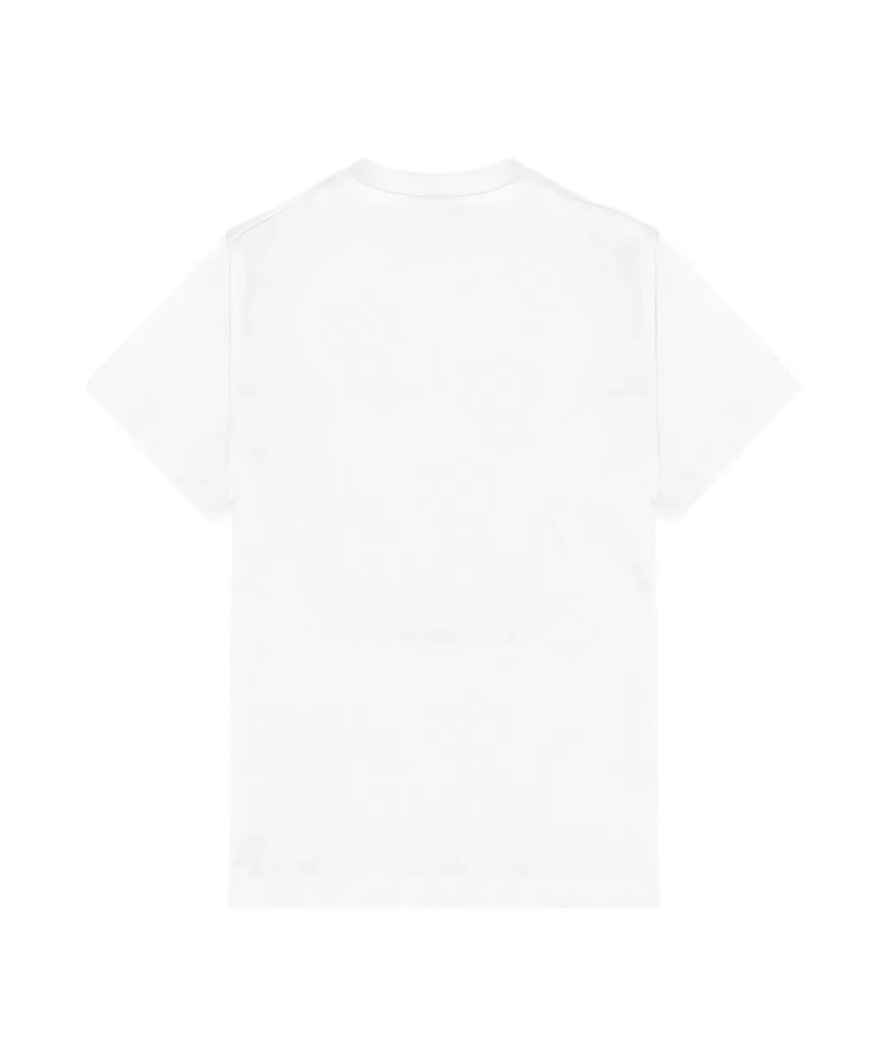 Barrow Kids T-Shirt Bianco con Stampa Unisex