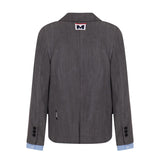 Msgm Kids Giacca Grigio Fumo da Completo per Bambine