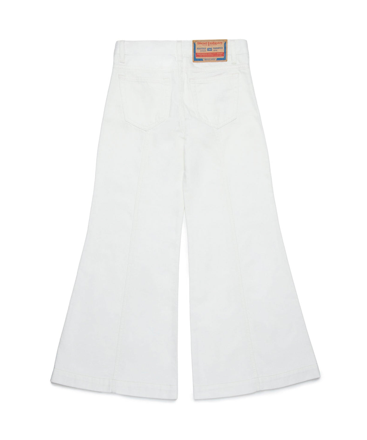 Diesel Kids Jeans Flare Bianco D-Akii per Bambine
 (retro)