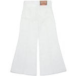 Diesel Kids Jeans Flare Bianco D-Akii per Bambine
 (retro)