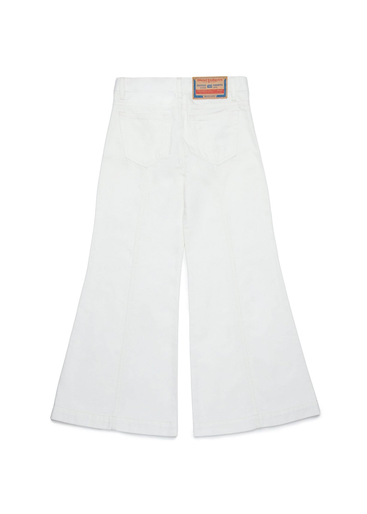 Diesel Kids Jeans Flare Bianco D-Akii per Bambine
 (retro)