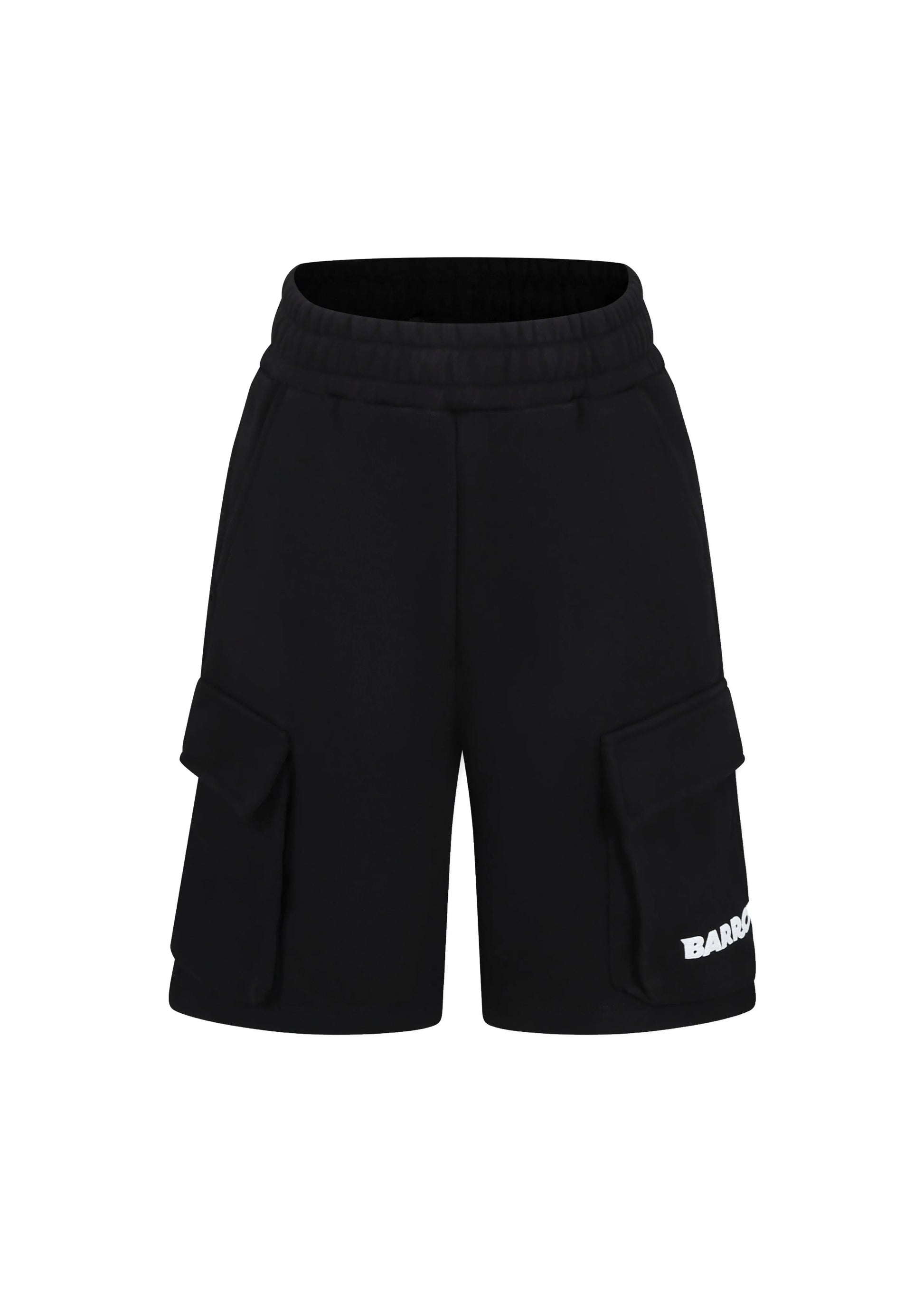 Barrow Kids Black Cargo Bermuda Shorts for Kids