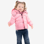 Diesel Kids Giubbino Rosa per Neonate 