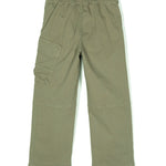 C.P. Company Kids Pantaloni Verdi con Logo per Bambini (RETRO)