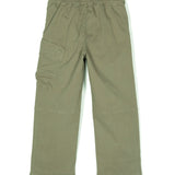 C.P. Company Kids Pantaloni Verdi con Logo per Bambini (RETRO)