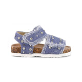 Colors of California Kids Sandalo Denim per Neonate