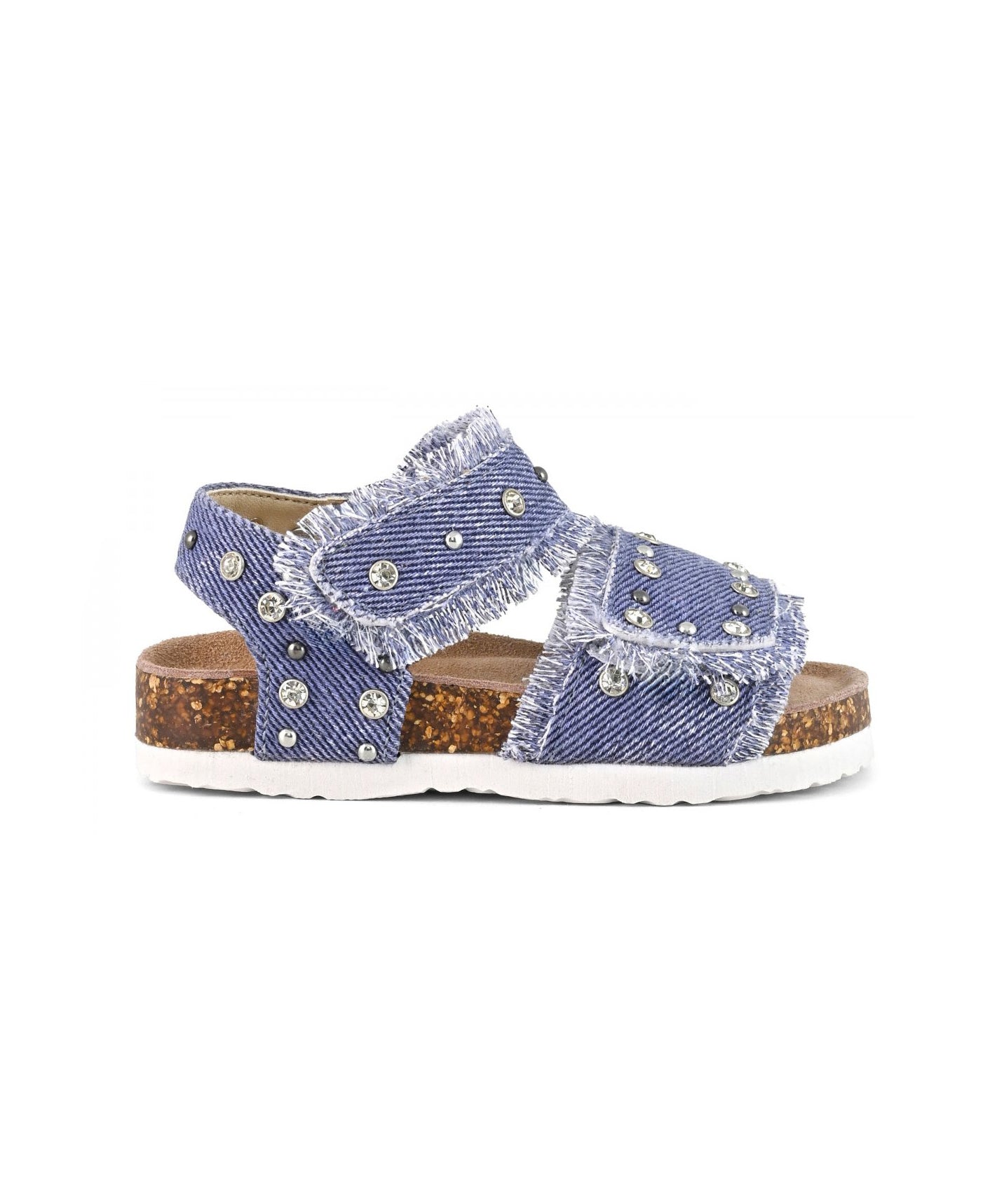 Colors of California Kids Sandalo Denim per Neonate