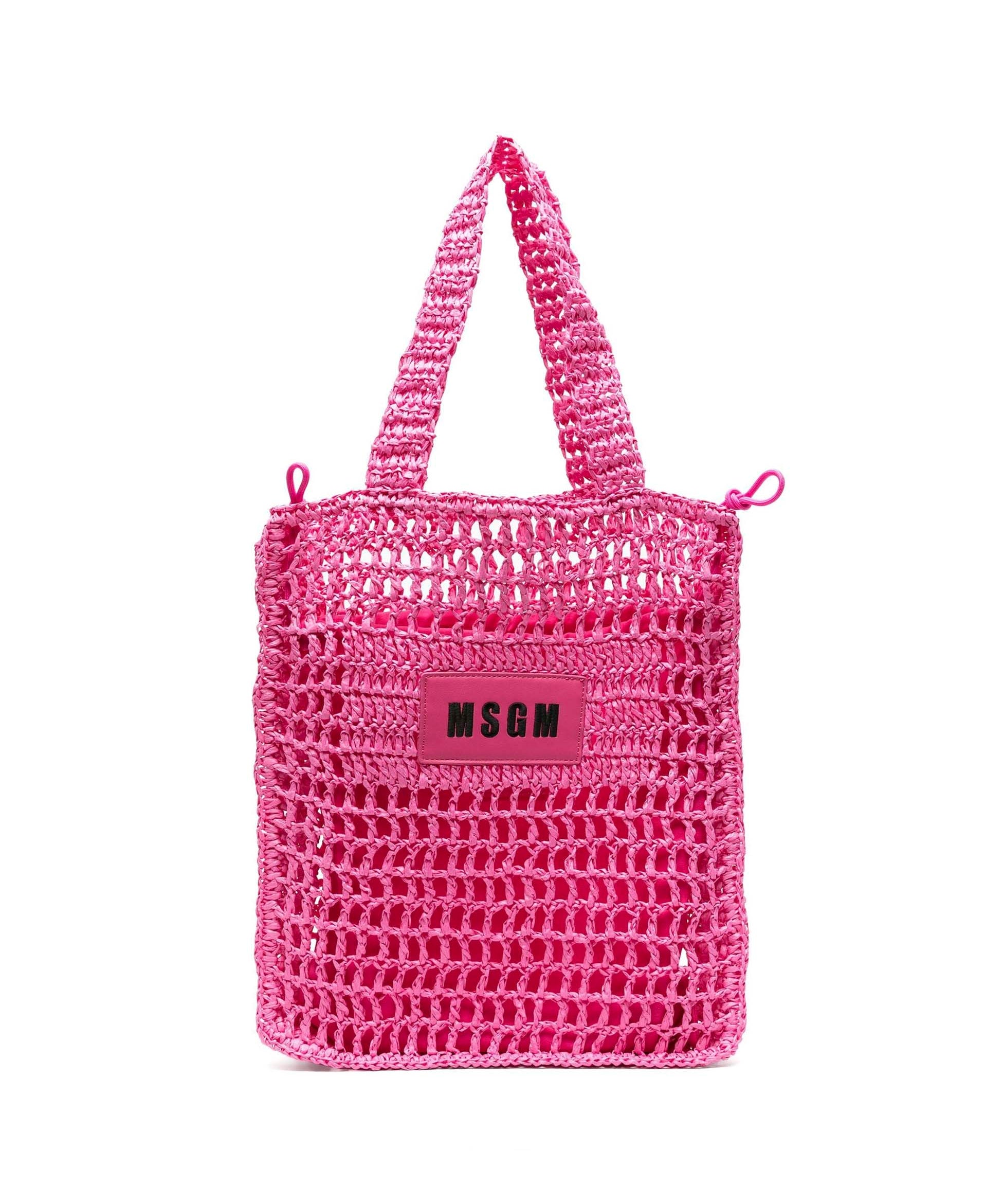MSGM Kids Borsa a Spalla Fucsia Florence Kids (fronte)