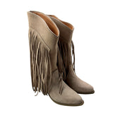 Jammers Stivale Beige con Frange per Bambine
