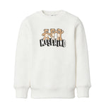 Moschino Kids Felpa Bianco con Logo Teddy Bear per Bambini