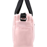 Moschino Kids Borsa Mamma Rosa con Stampa Bear con Fasciatoio (lato)