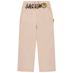 Barrow Kids Pantalone Jogger Beige a Gamba Larga frontale