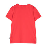 Moschino Kids T-shirt Rossa con Ricamo (retro)
