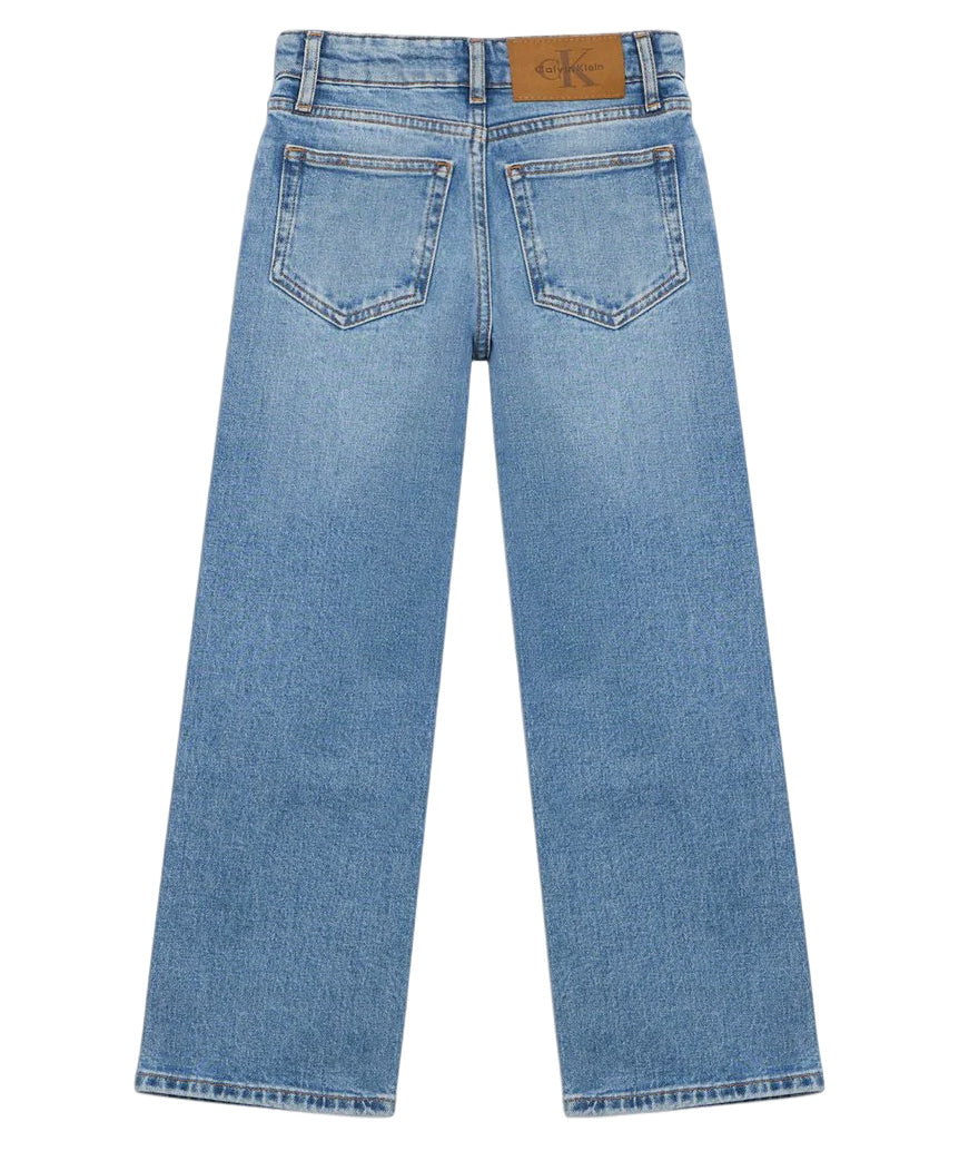 Calvin Klein Kids Pantalone in Denim per Bambini