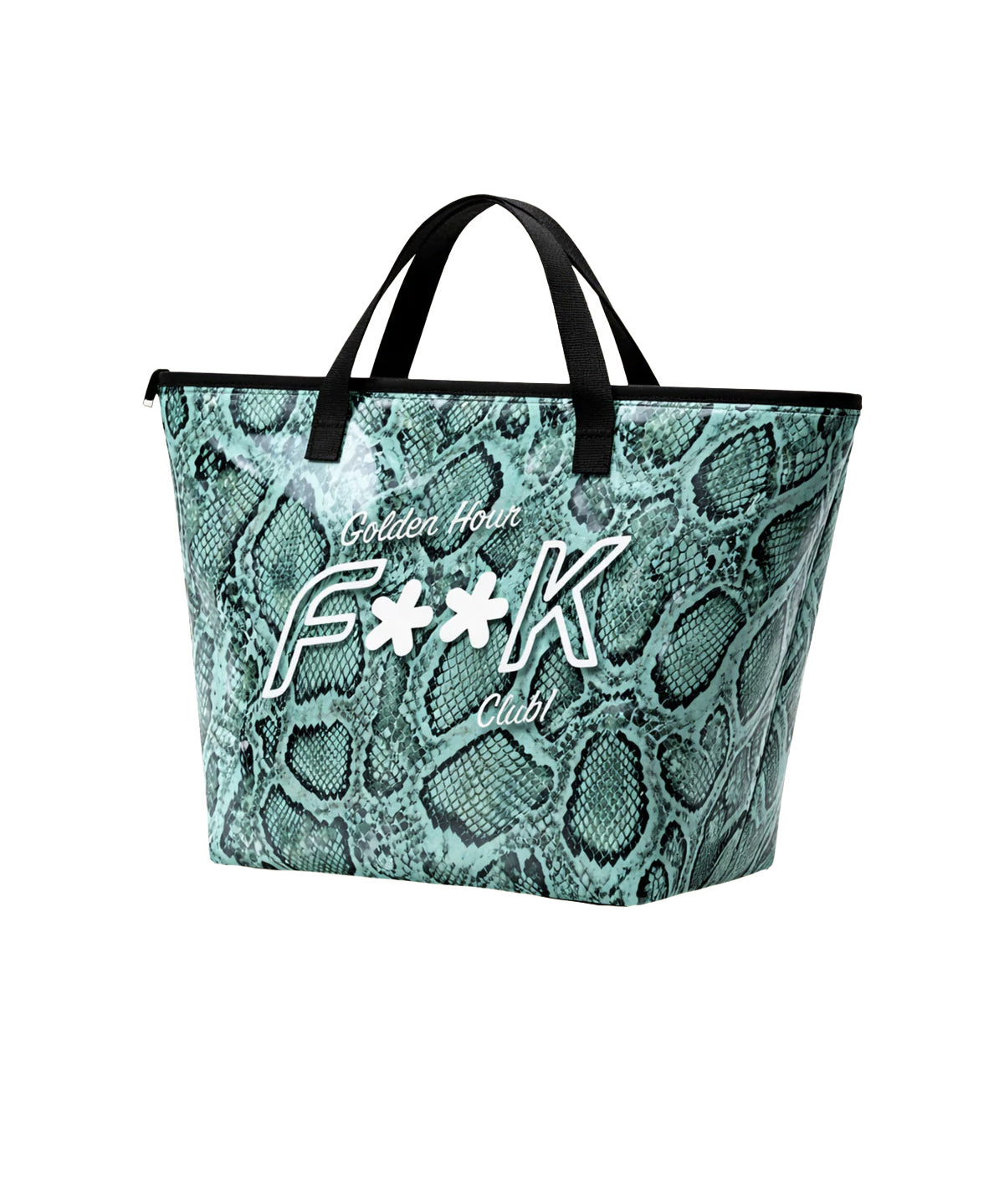 F**K Kids Maxi Borsa Mare Fantasia Azzurro per Bambine