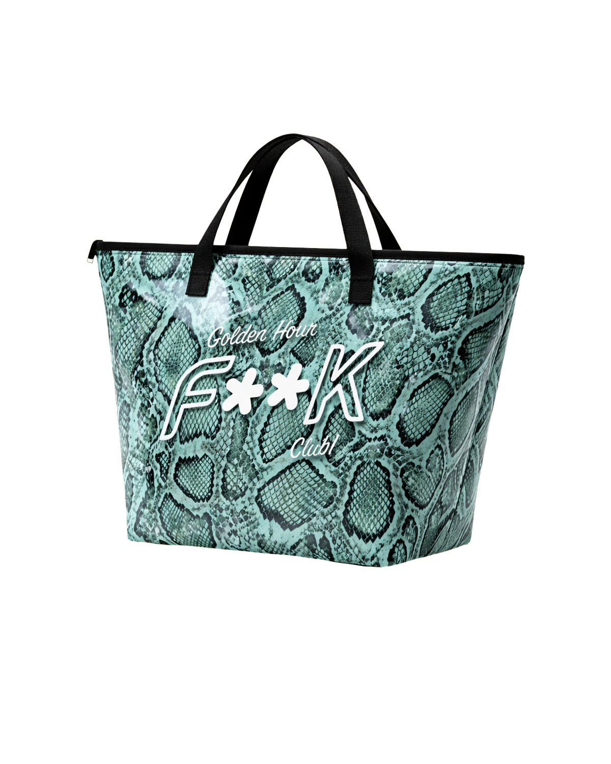 F**K Kids Maxi Borsa Mare Fantasia Azzurro per Bambine
