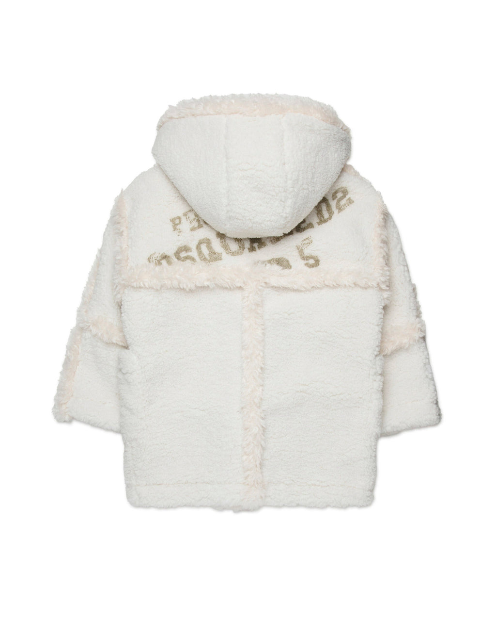 Dsquared2 Kids Montone Montgomery Panna per Bambini