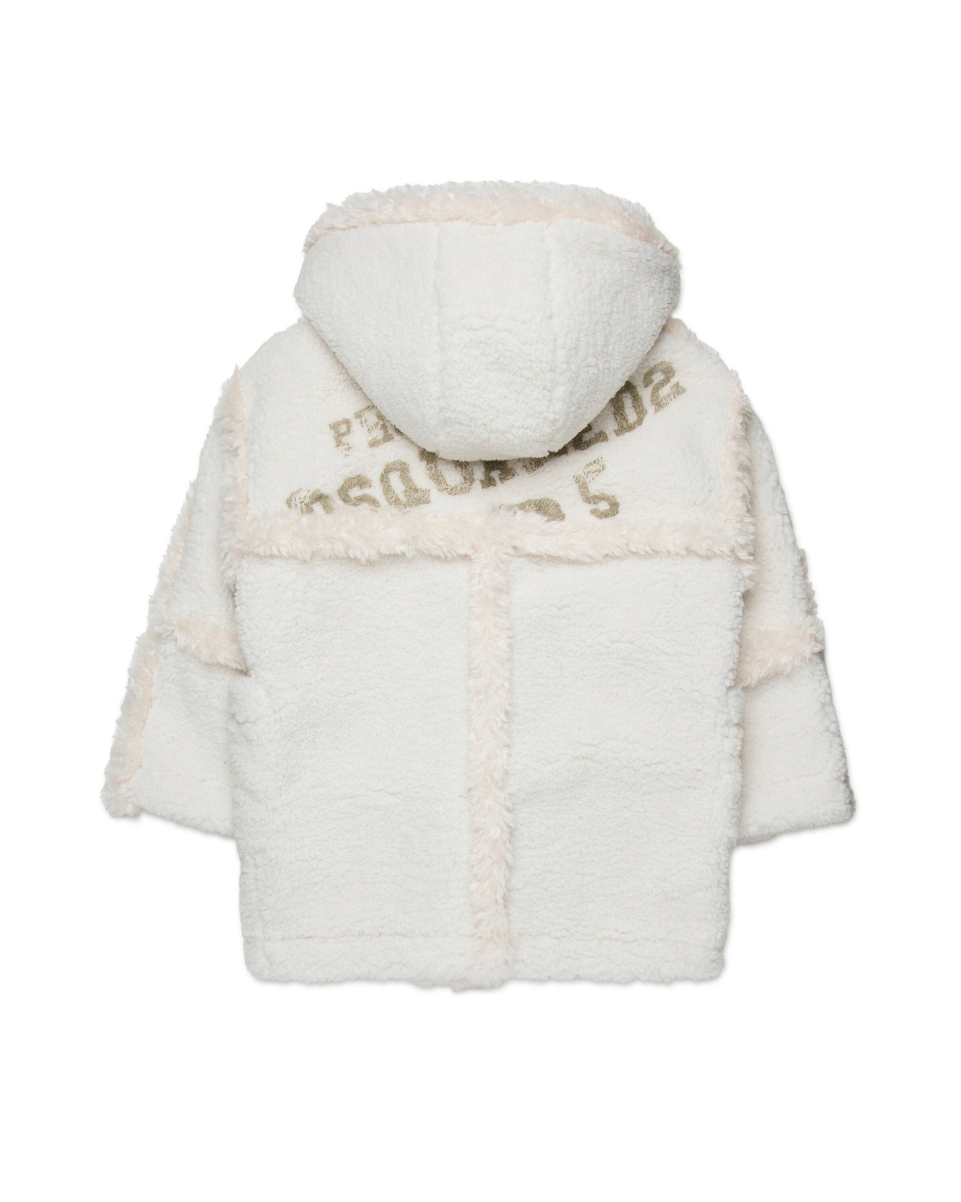 Dsquared2 Kids Montone Montgomery Panna per Bambini