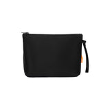 Suns Kids Pochette Nera con Stampa Logo e Zip per Bambini