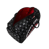 Sprayground Kids Borsone Nero Fantasia Multicolor con Logo Unisex