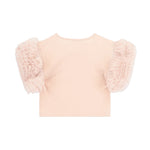 Angel's Face Kids Top Rosa Cipria con Tulle per Bambine