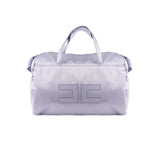 Elisabetta Franchi La Mia Bambina Borsa Mamma Lilla con Fasciatoio