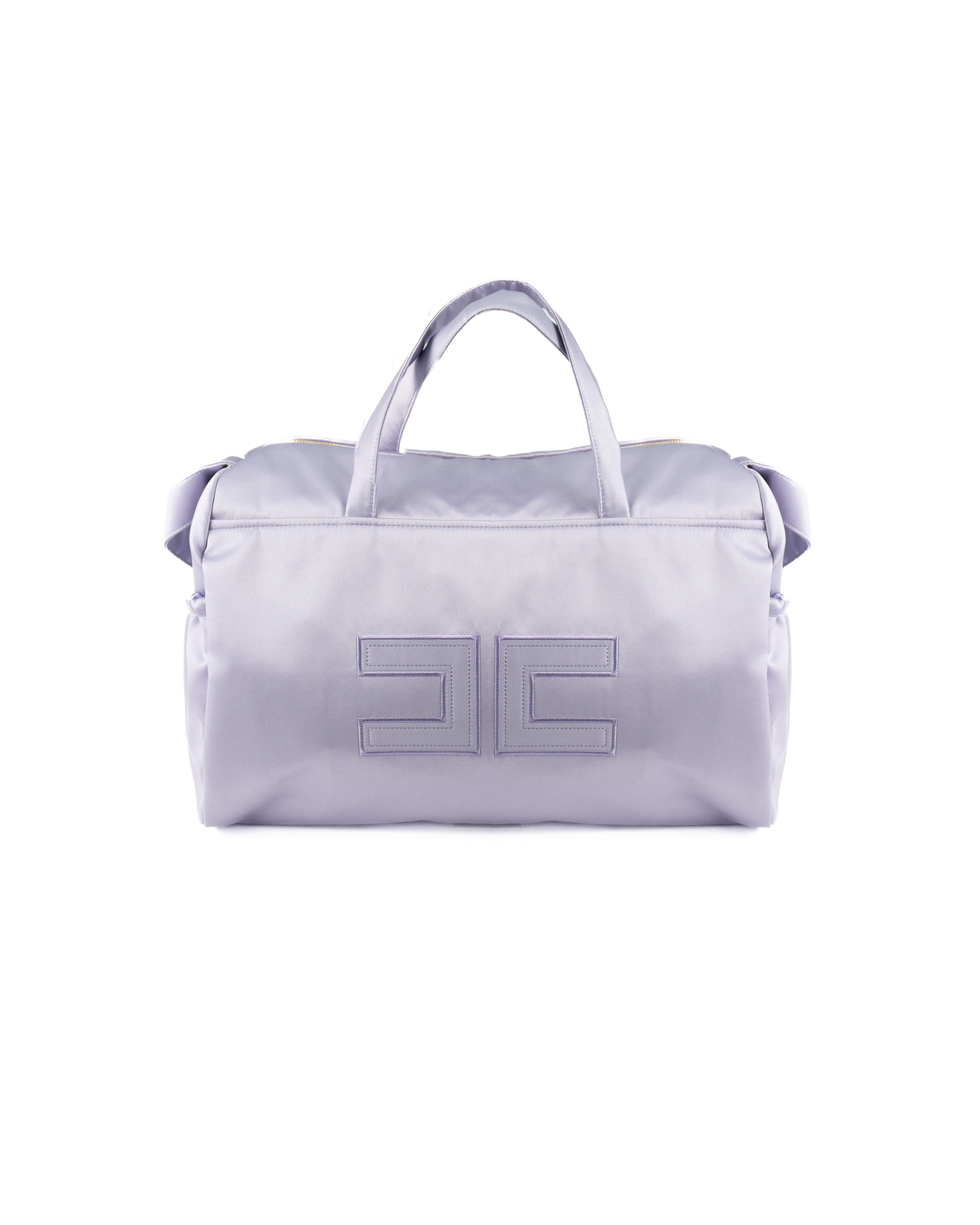 Elisabetta Franchi La Mia Bambina Borsa Mamma Lilla con Fasciatoio