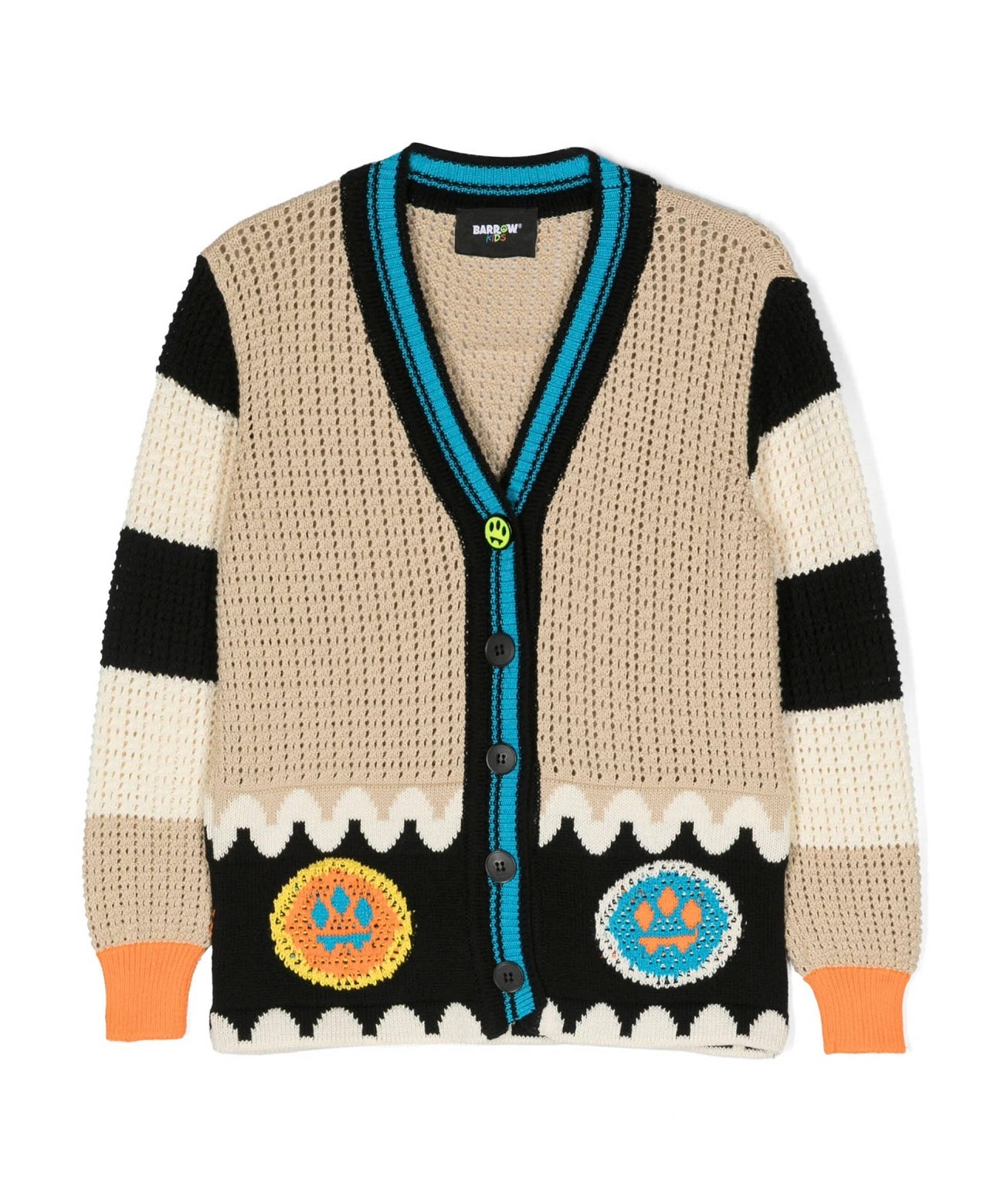 Barrow Kids Cardigan Traforato frontale 