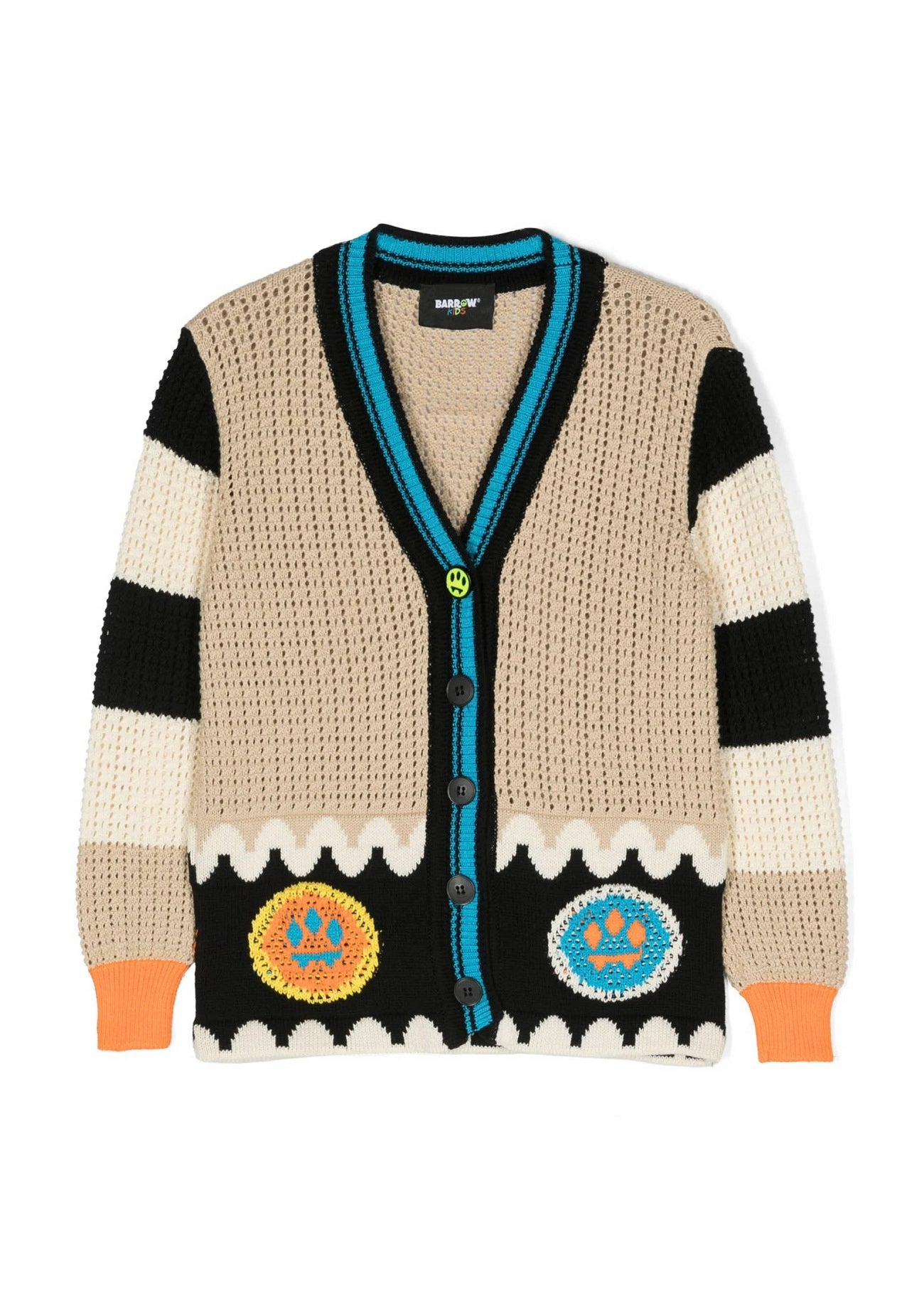 Barrow Kids Cardigan Traforato frontale 