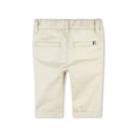 Boss Kids Pantaloni Sabbia Chiari per Neonati (retro)