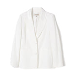 Twinset Kids Giacca Doppiopetto Bianca per Bambine