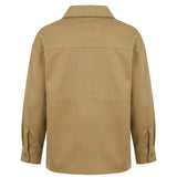 Iceberg Kids Camicia Beige con Logo Lettering per Neonati