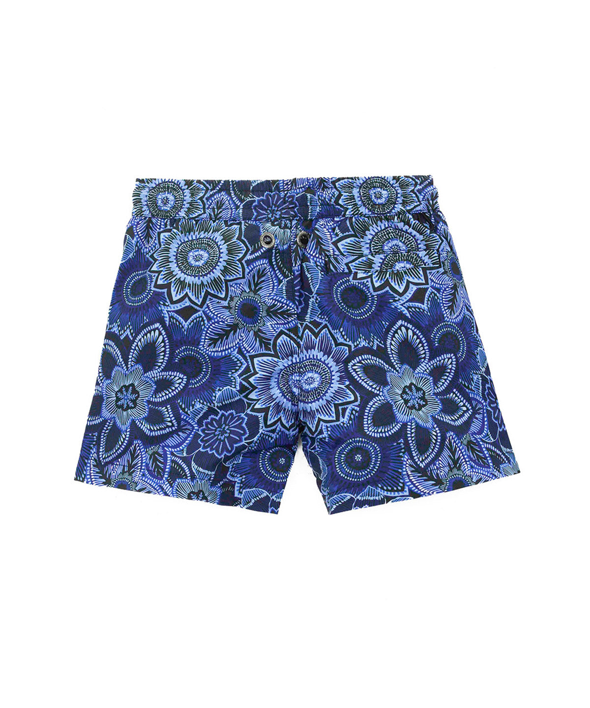 4GIVENESS Costume Boxer Fantasia Floreale Blu per Bambini