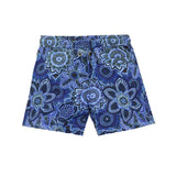 4GIVENESS Costume Boxer Fantasia Floreale Blu per Bambini
