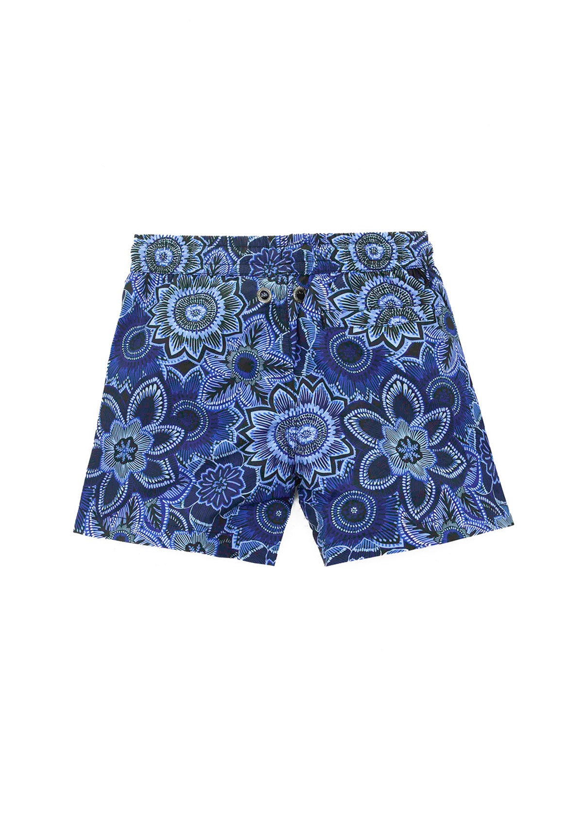 4GIVENESS Costume Boxer Fantasia Floreale Blu per Bambini